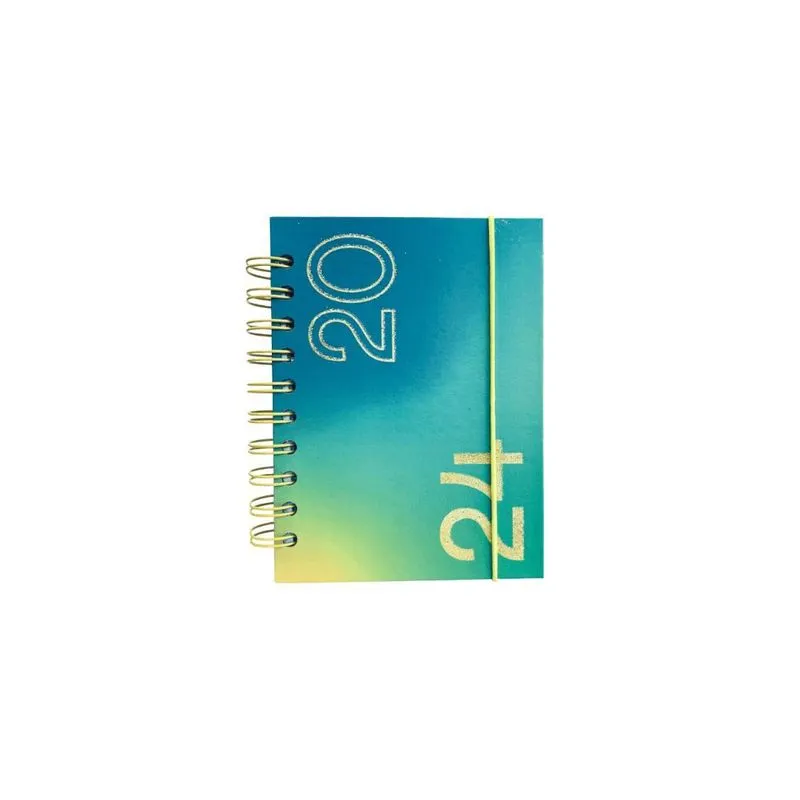 Agenda 2024 Pequena 11,2x15 Capa Dura Espiral Fwb