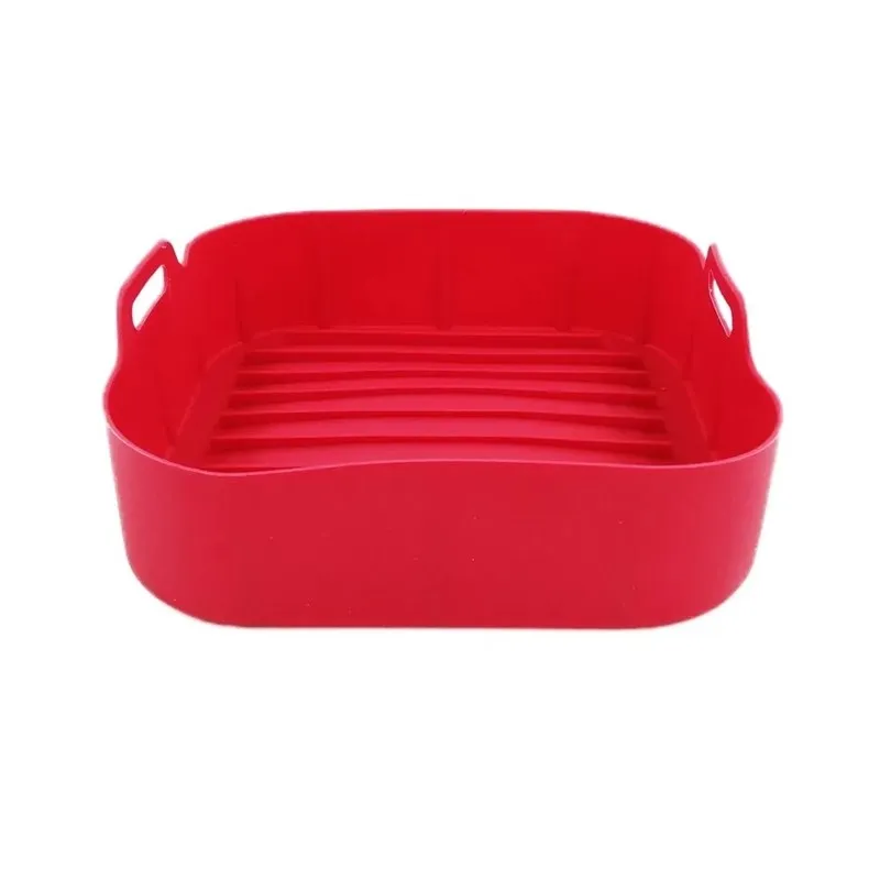 Forma De Silicone Quadrada Para Airfryer 18,5cm