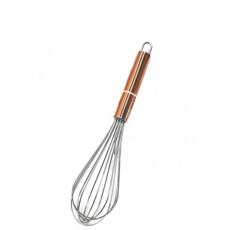 Batedor De Ovos Manual Metal Rose Gold