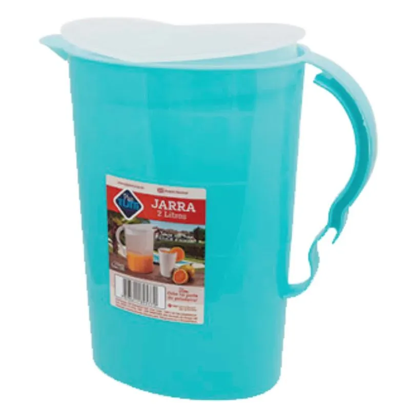 Jarra 2L c/ tampa Plastutti 0600/99C