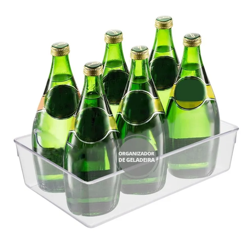 Organizador Multiuso Acrilico 15x30x8 Cm (Plastutti)