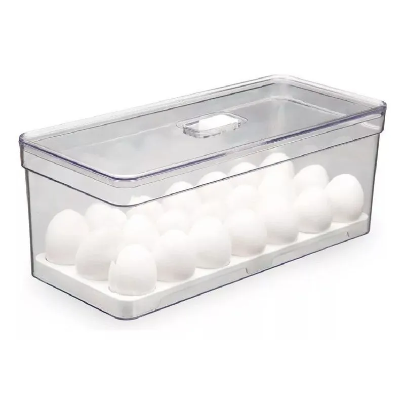 Organizador 40 Ovos Porta Ovos Geladeira Cozinha Acrilico