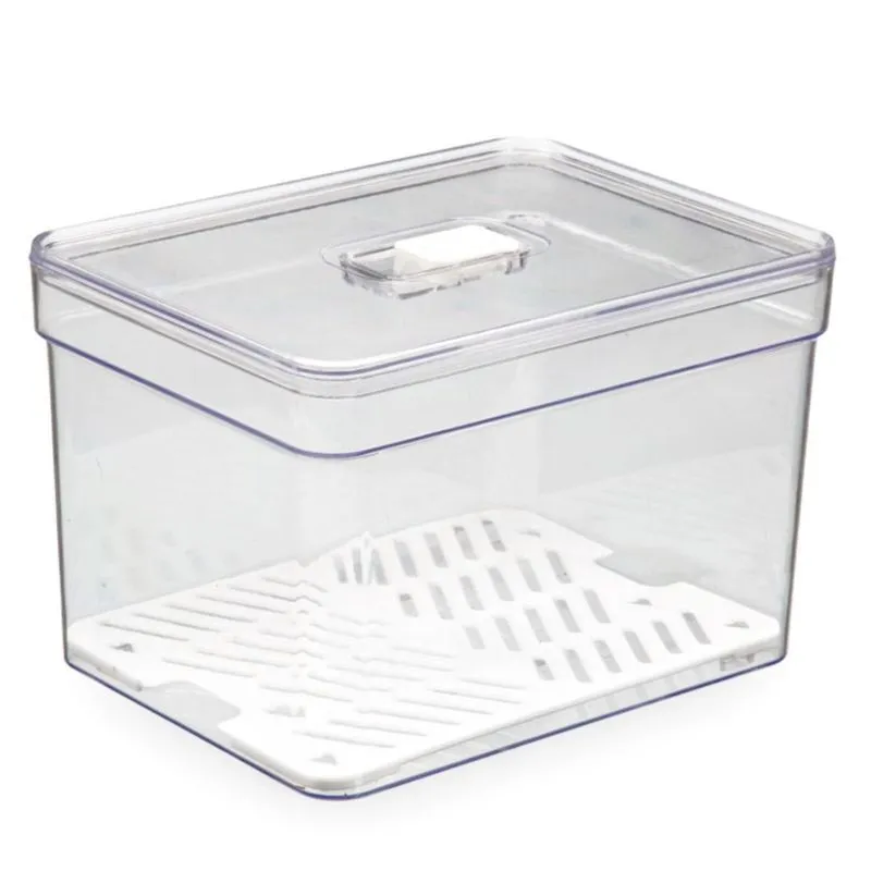 Organizador De Alimentos E Frutas 3,8 Lts 18,5 Cm Com Tela