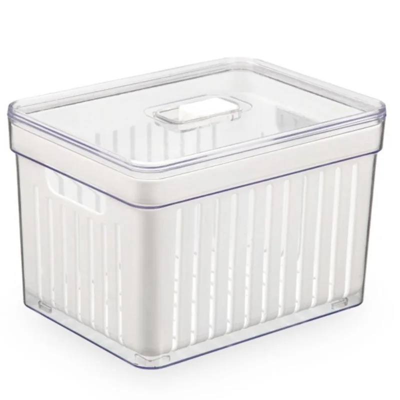 Organizador De Alimentos E Frutas 3,8 Lts 18,5 Cm Com Cesta