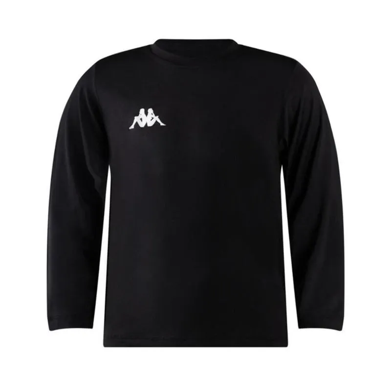 Blusa Térmica Kappa Grip Infantil Unissex Preto 14