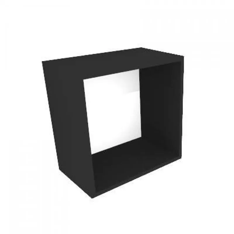 Nicho Cubo Vidame Baby Bramov Móveis Preto