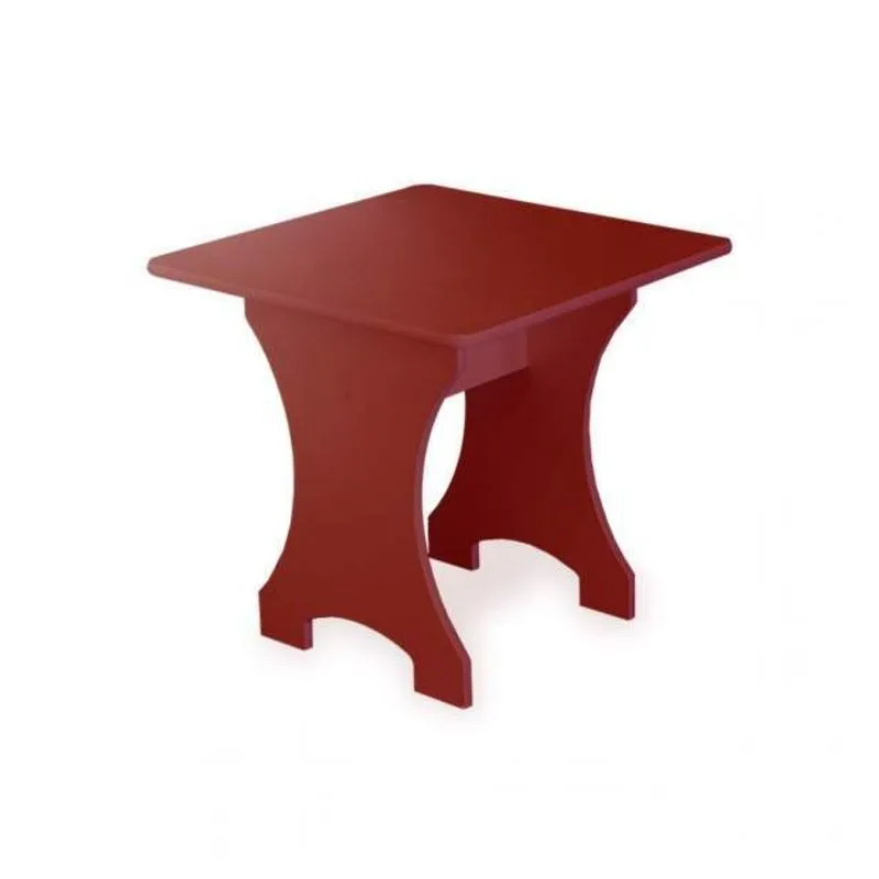 Mesa Infantil Clei Kit Cubos Baby Bramov Móveis Vermelho