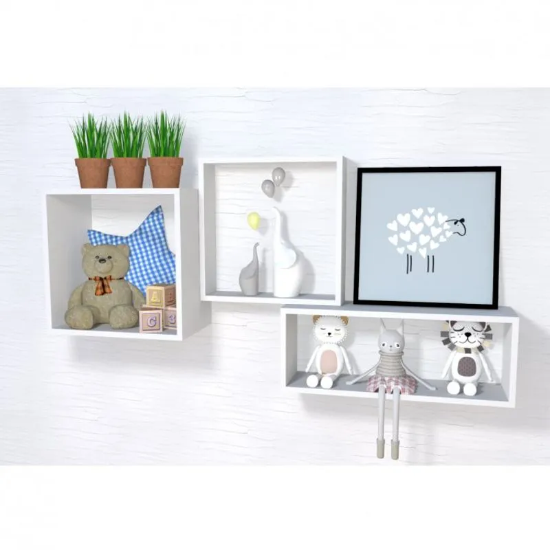 Conjunto Infantil com 3 Nichos Glue