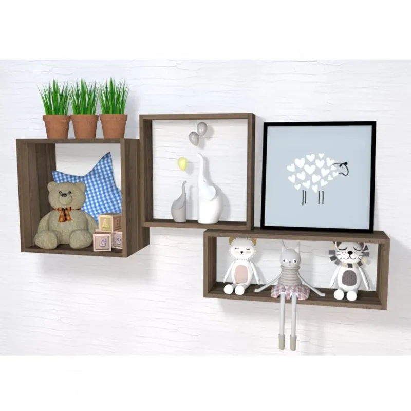 Conjunto Infantil com 3 Nichos Glue