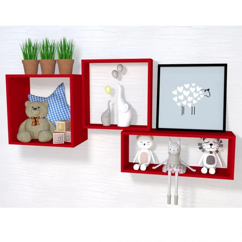Conjunto Infantil com 3 Nichos Glue