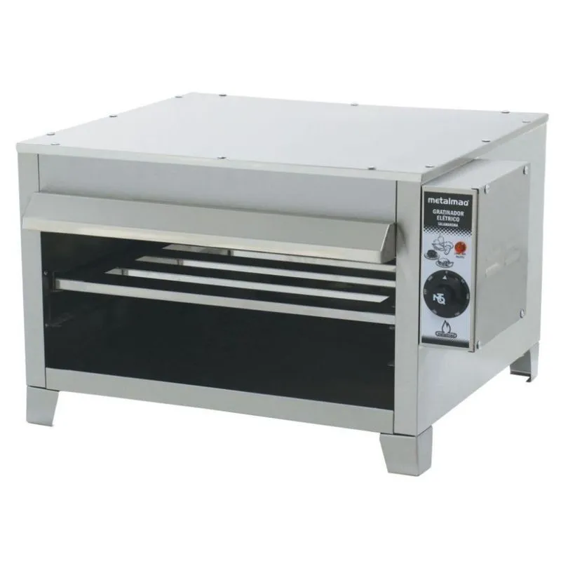 Salamandra Elétrica 50x50 Sl5 Inox Metalmaq 220v