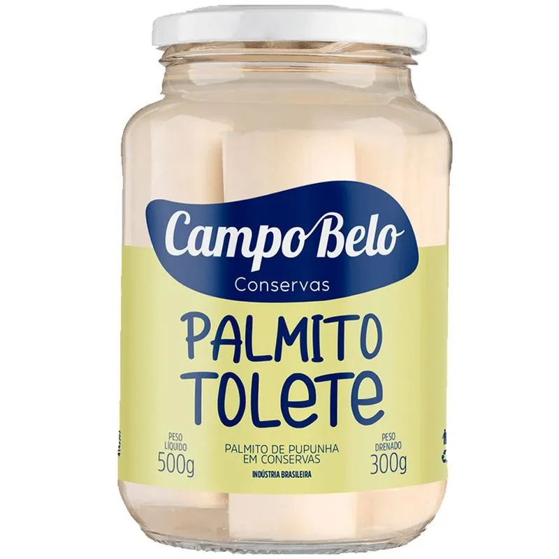 Palmito Tolete Campo Belo 300g