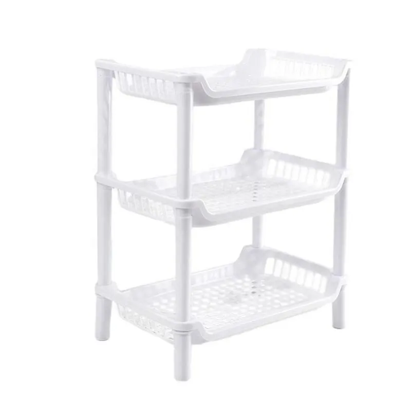 Estante 3 Prateleiras Organizador Multiuso Fruteira Desmontavel Brinquedos Cozinha Quarto Escritorio
