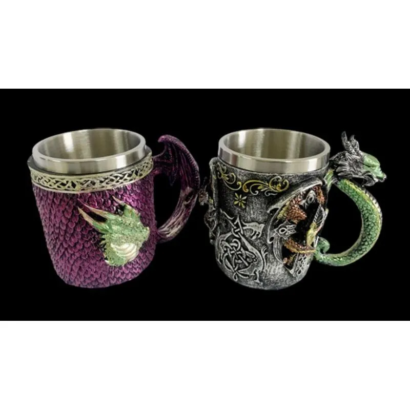 Caneca Game of Thrones B Kit com 2 Canecas Inox 3D