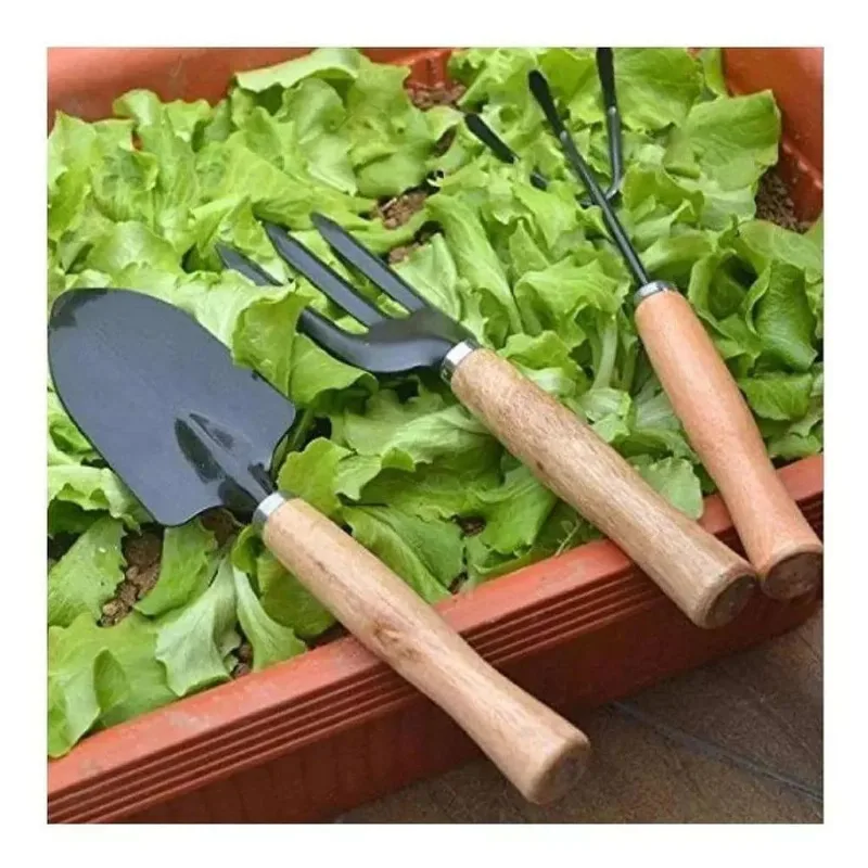 Conjunto De Jardinagem Horta Profissional 03 Peças - Y-888
