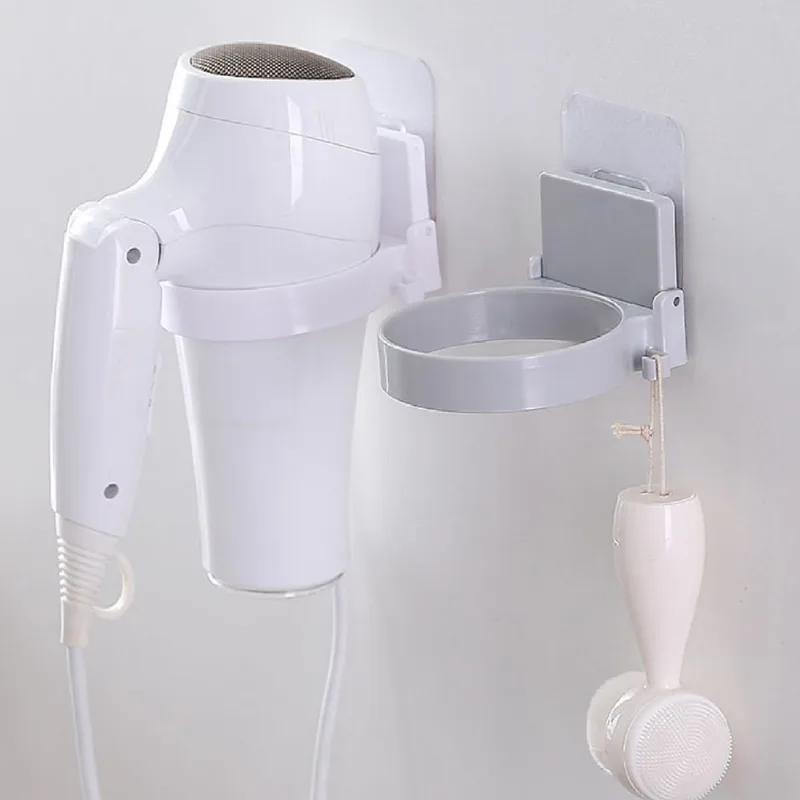 Suporte Porta Secador De Cabelo Fixador Com Adesivo Banheiro