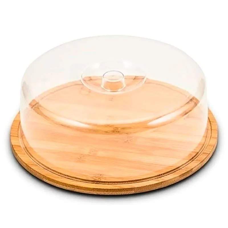 Boleira de Bambu Porta Bolo Queijeira FWB