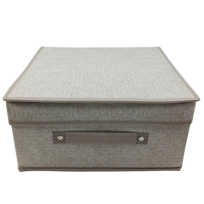 Caixa Organizadora C/ Tampa 15x30cm em TNT Y888