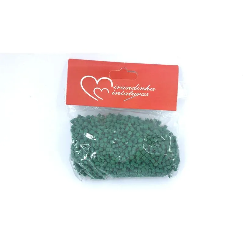 Mini Bits - Para Slime - Verde - 50G Mirandinha