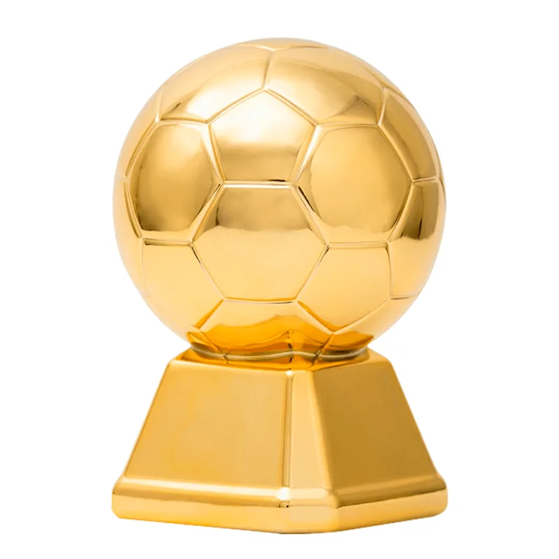 TROFEU BOLA DOURADO METALIZADO 4160011 MIRANDINHA