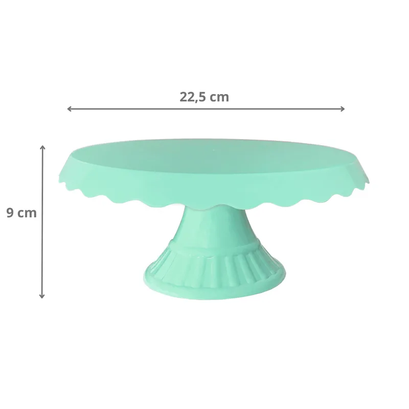 Boleira Slim Verde Bebê 22cm MIRANDINHA