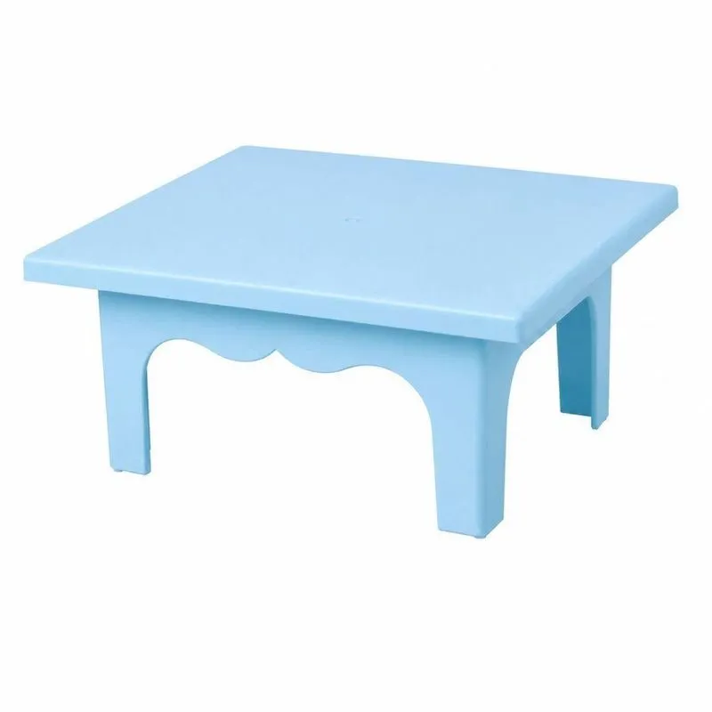 Mesinha Decorativa Mesinha Decorativa Doces Decoração Bebê Aniversário Infantil Azul Mirandinha