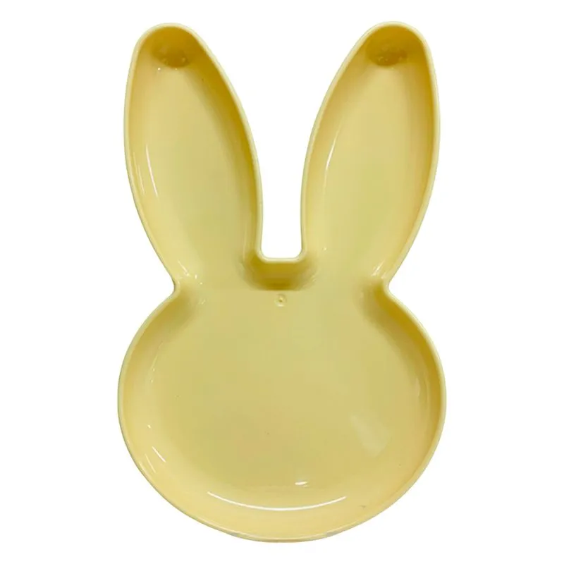 Bandeja Decorativa Coelho Amarelo Bebê 4283003 Mirandinha BANDEJA COELHO AMA BB 4283003 MIRANDINHA