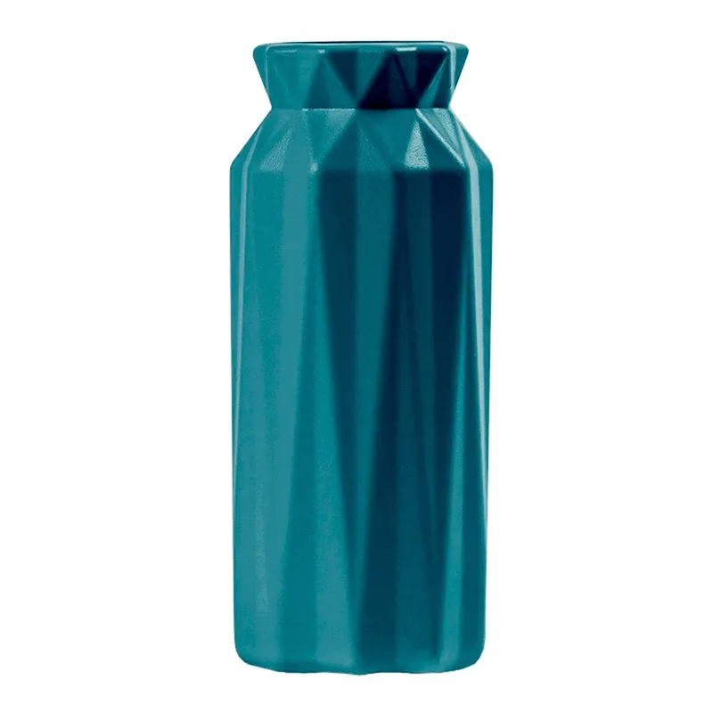Vaso Decorativo Glam Azul Petrus 15cm MIRANDINHA VASO GLAM AZUL PETRUS 4211071 MIRANDINHA