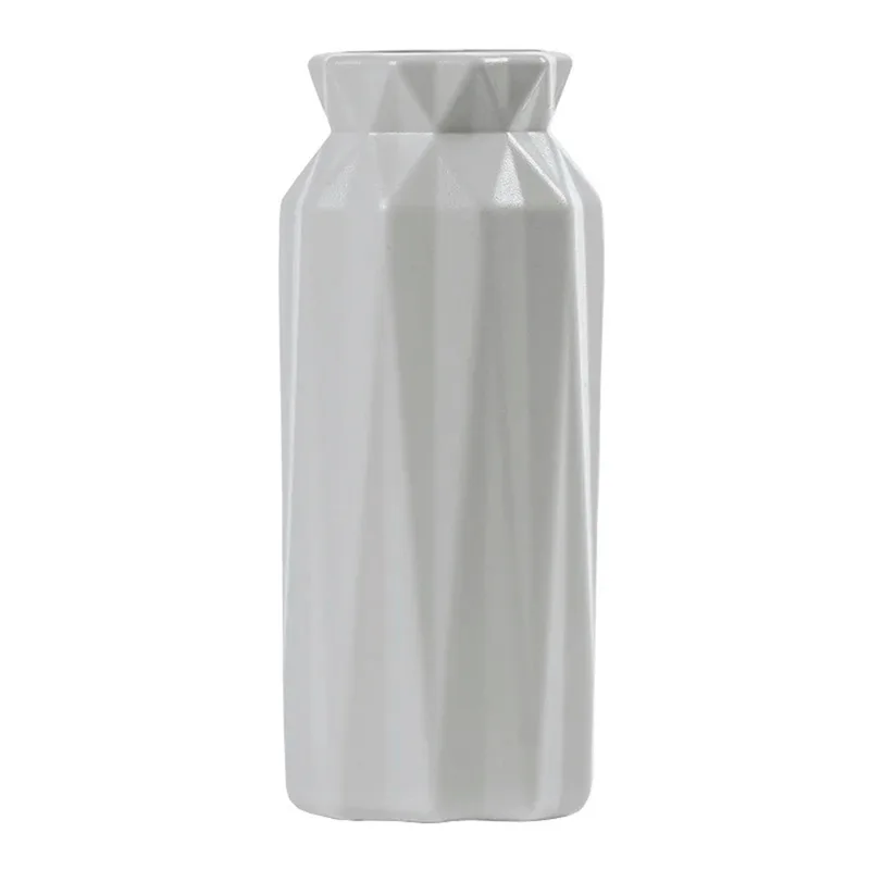 Vaso Decorativo Glam Cinza 15cm MIRANDINHA VASO GLAM CINZA 4211073 MIRANDINHA
