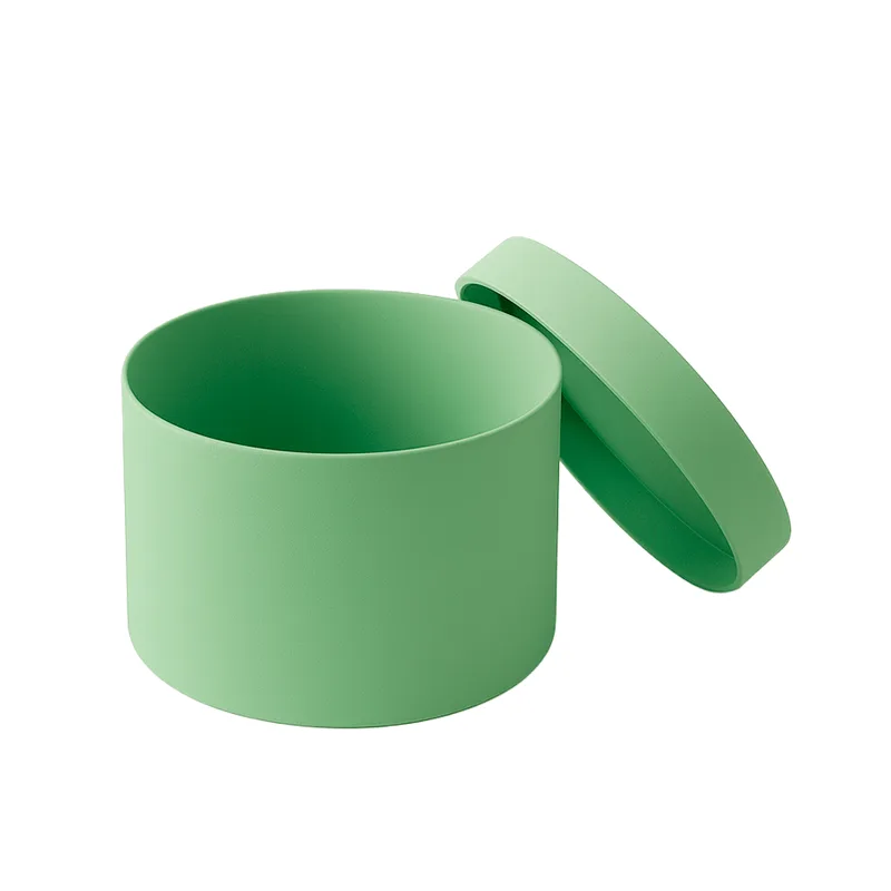 Caixa Redonda Verde Eucalipto 200X120MM 4331063 MIRANDINHA CAIXA REDONDA VERDE EUCALIPTO 3.5L 200X120MM 4331063 MIRANDINHA