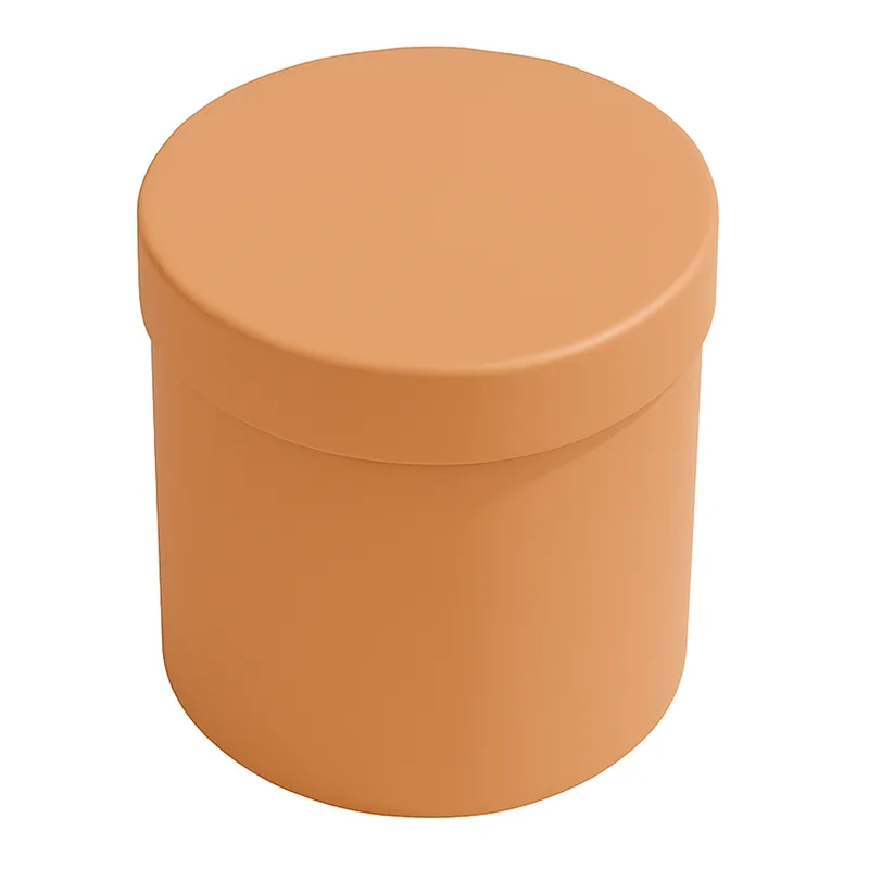 Caixa Redonda Caramelo 150x160mm 4330064 MIRANDINHA CAIXA REDONDA CARAMELO 2.5L 150X160MM 4330064 MIRANDINHA