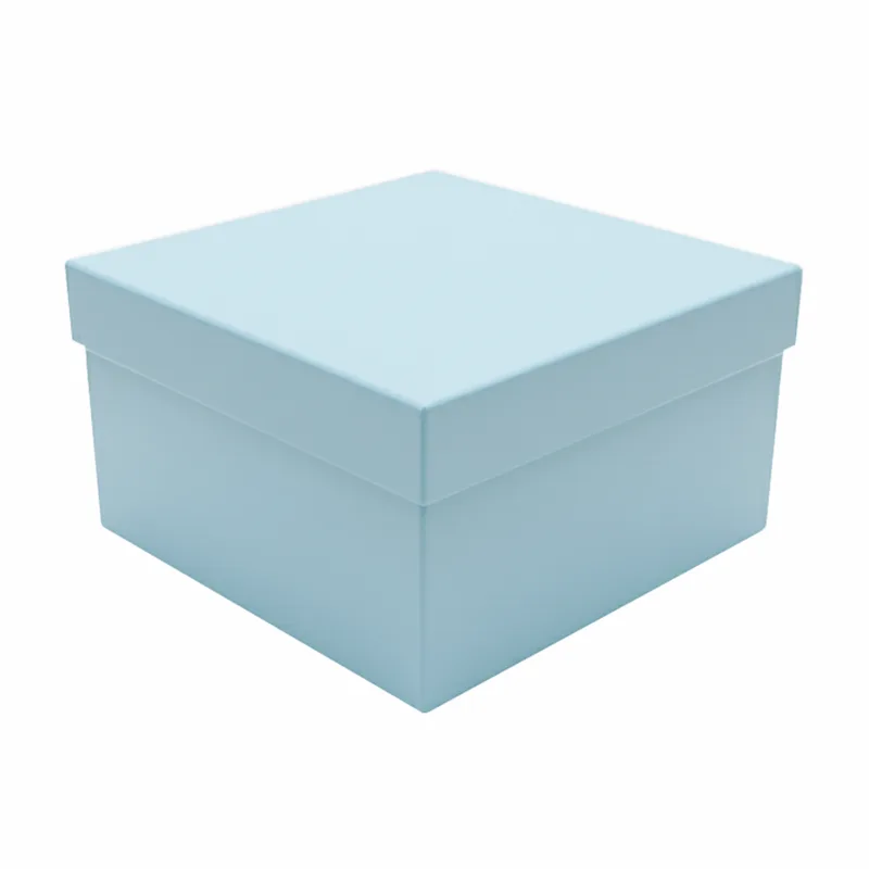 Caixa De Presente Azul Bebe 18x18cm 4340006 MIRANDINHA CAIXA PRESENTE AZUL BB 2.5L 18X18CM 4340006 MIRANDINHA