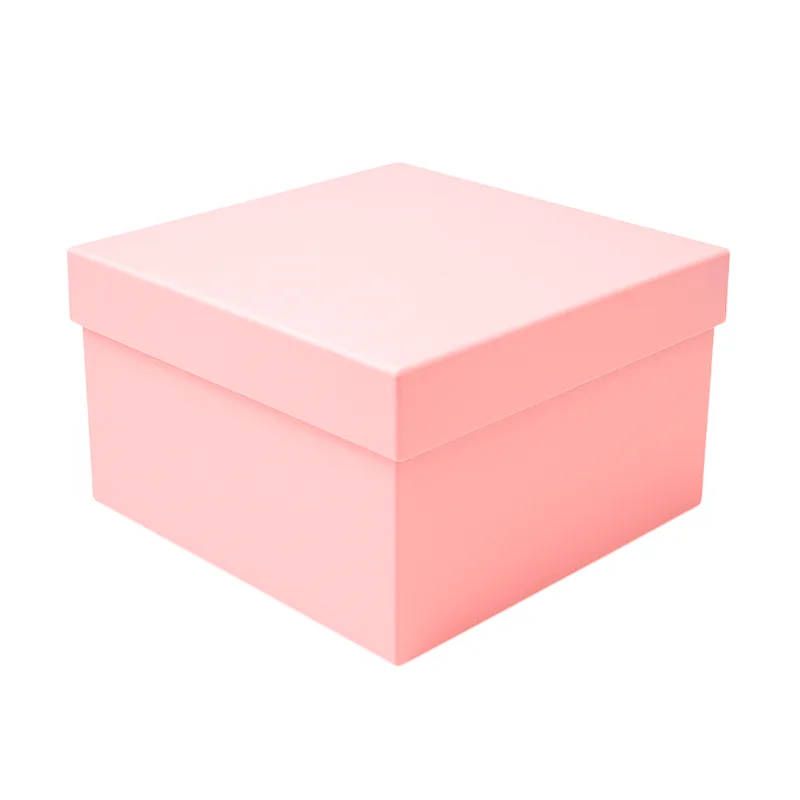 Caixa De Presente Rosa BB 18x18cm 4340022 MIRANDINHA CAIXA PRESENTE ROSA BB 2.5L 18X18CM 4340022 MIRANDINHA