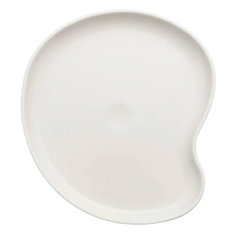 Bandeja Organica Branca 21x18cm MIRANDINHA BANDEJA ORGANICA BRANCA 4328010 MIRANDINHA