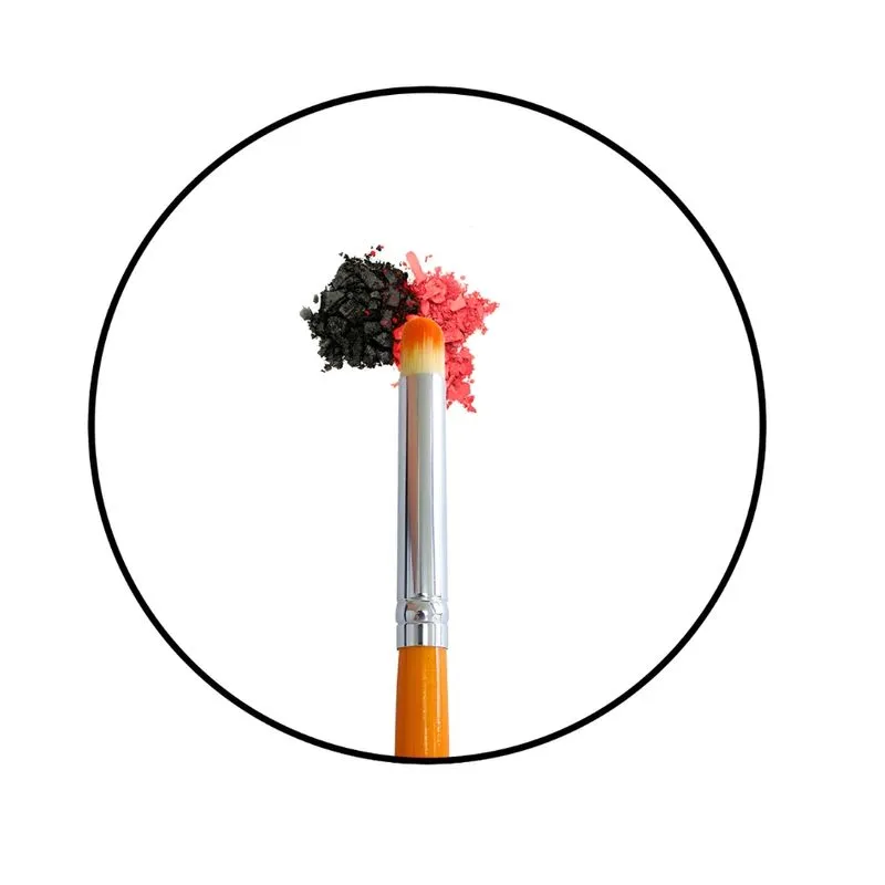 Pincel Curto para Sombra Brown Line 27