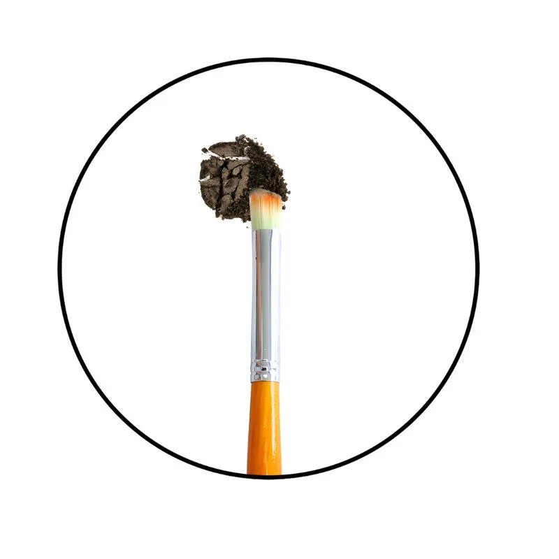 Pincel Chanfrado para Sombra Brown Line 28