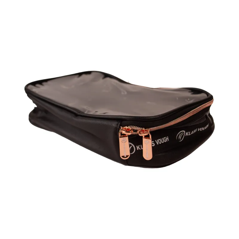 Necessaire Klass Vough com detalhes Rose Gold