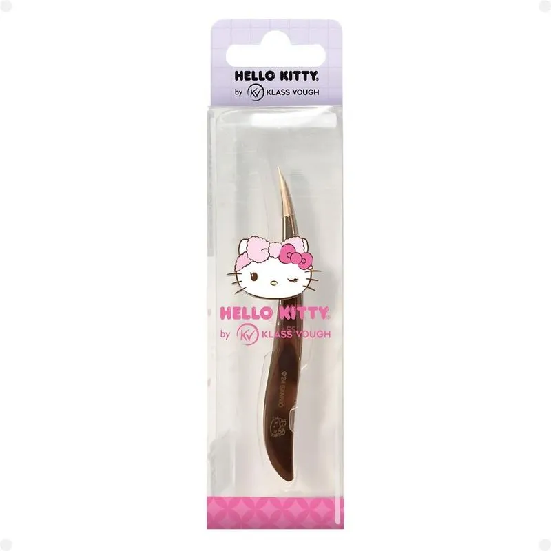 Pinça Dourada Hello Kitty By Klass Vough Ponta Bisturi Twhk-02