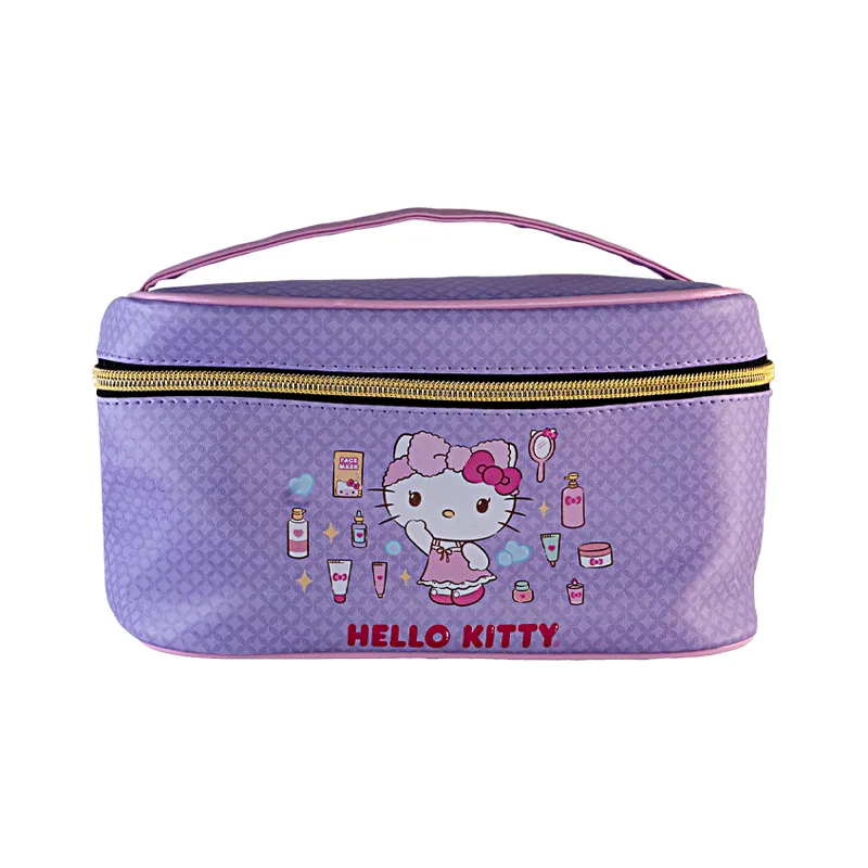 Necessaire Estampada Hello Kitty by Klass Vough – Lilás