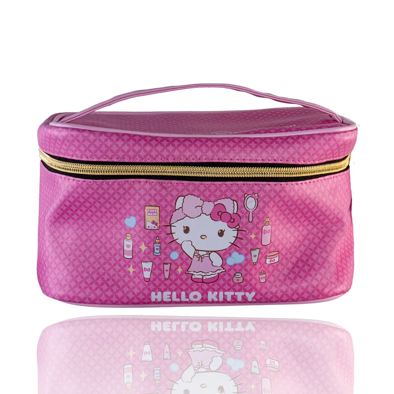 Necessaire Hello Kitty Estampada Klass Vough – Rosa