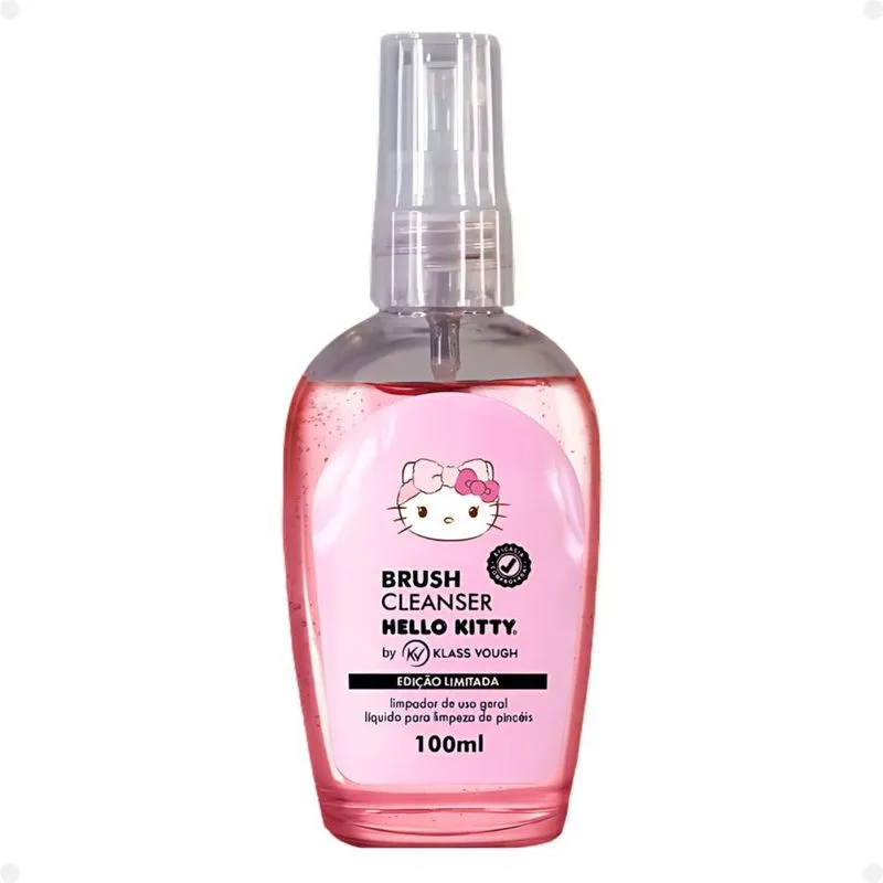 Limpador de Pincel Hello Kitty by Klass Vough Brush Cleanser 100ml