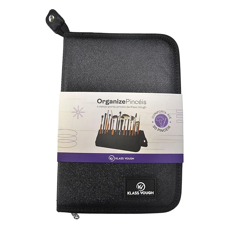 Estojo para Pincéis de Maquiagem - Organize Pincéis