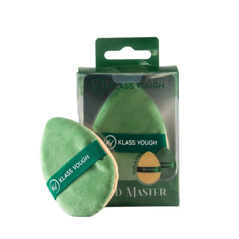 Esponja Blend Master Dupla Face para Pó Aveludada em Silicone Klass Vough