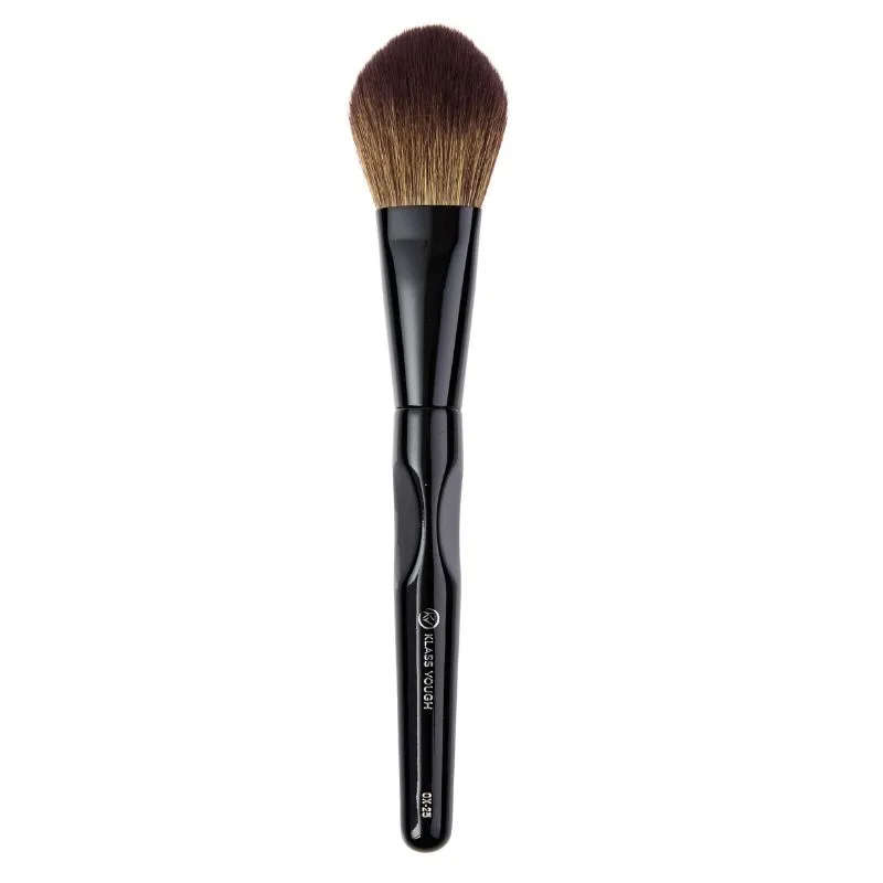 Pincel Arredondado Onix Line 25 para Blush e Pó com Cerdas Naturais Klass Vough