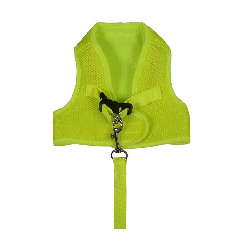 Peitoral Urban Puppy Aerado Amarelo para Cães - Tamanho P