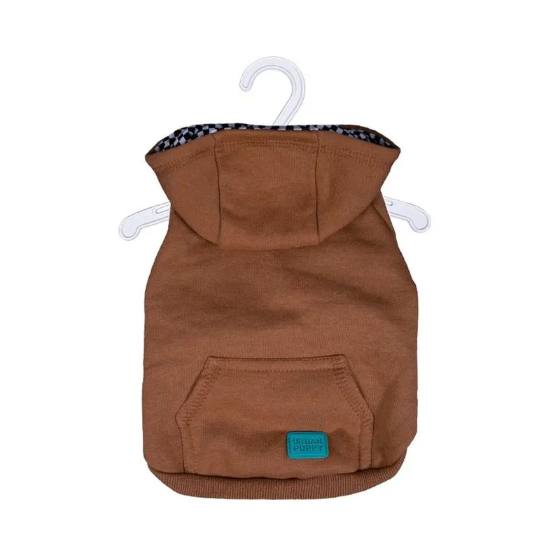 Casaco Urban Puppy Moletom Com Capuz Castor Para Cães E Gatos - Tamanho 12