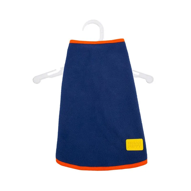 Casaco Urban Puppy Fleece Azul Royal Para Cães E Gatos - Tam 26