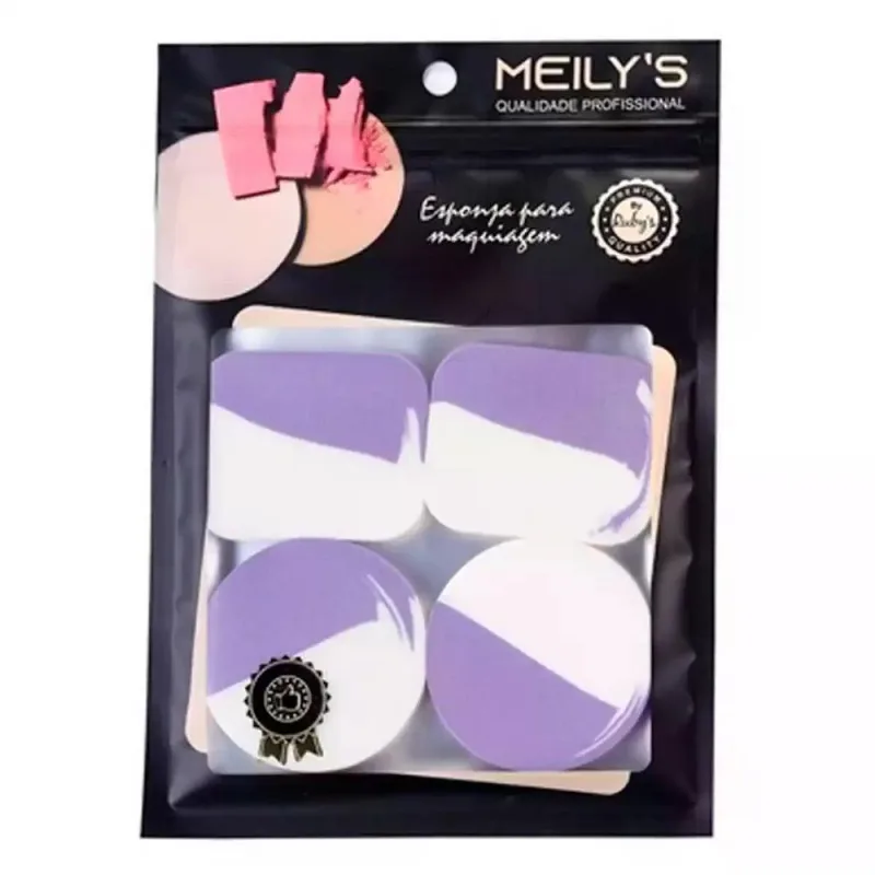 Kit 4 Esponjas Para Maquiagem Meily's