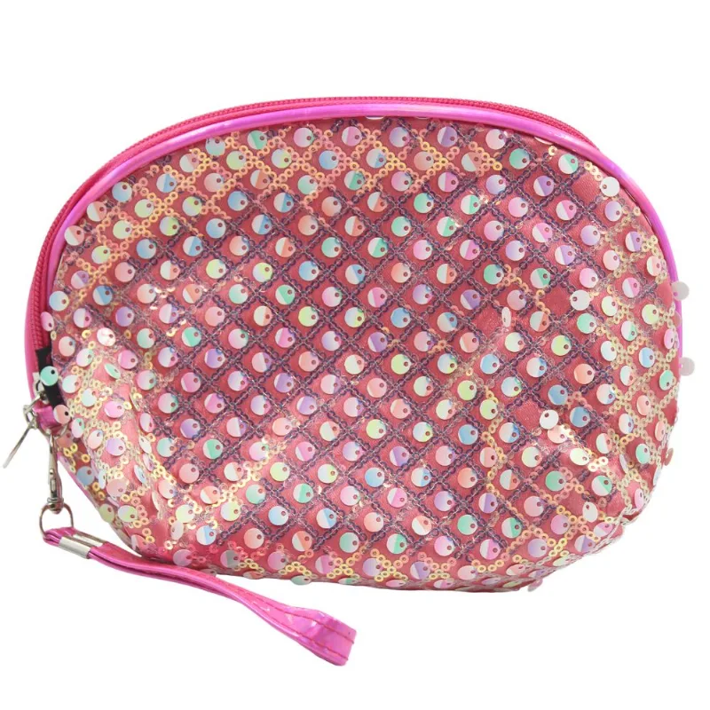 Nécessaire Paetê C/ Alça 21x13cm em Poliéster Rubys-Pink