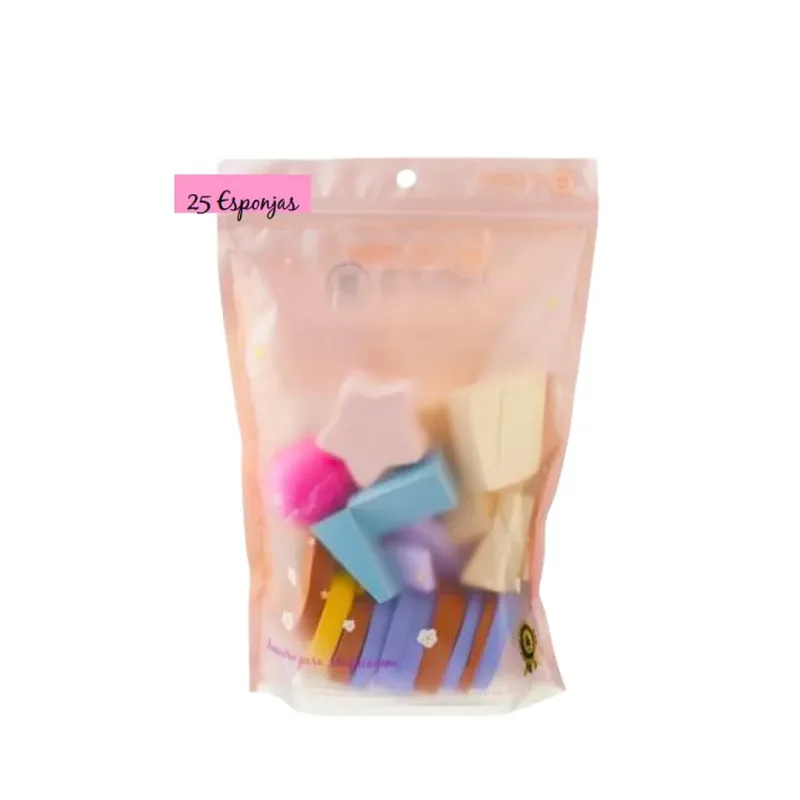 Kit de Esponjas Para Maquiagem - Meilys (MAC352)